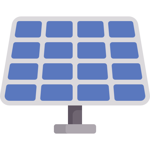 Custom Solar Panels Icon